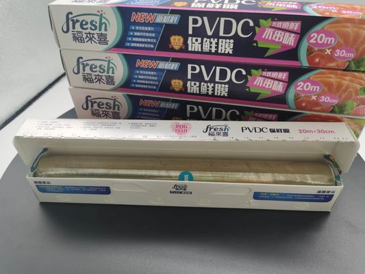 Film pembungkus makanan kelas anti Kabut PVDC Taste Holding stretch film wrap