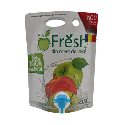 Aluminium Foil Biodegradable Pouches Untuk Liquid Vacuum Stand Up Liquid Pouches