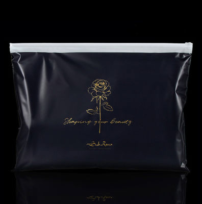 Hitam CMYK Eva kemasan bening Tas Pakaian  Logo Kustom Dicetak
