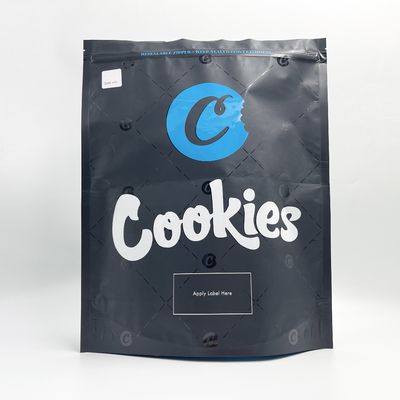 Aluminium Foil CBD Stand Up Packaging Bags Bau Bukti Bukti Air 1 Pound