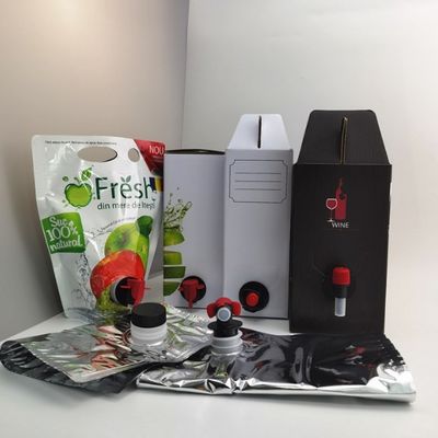 Kantong Kemasan Cairan Minuman Juicy Plastik Segel Panas