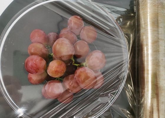 Microwave Oven Food Grade shrink wrap Kemasan Cling Film Transparan 9-12um Tebal