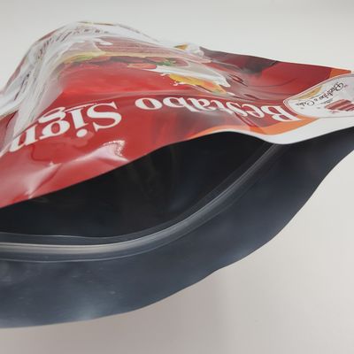 ISO9001 Food Grade Stand Up Aluminium Foil Bag pouches Heat Sealed Custom Printed