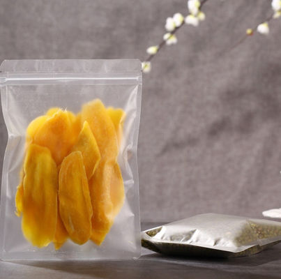Matte Clear OPP plastik  tas kemasan Reusable Moisture Proof