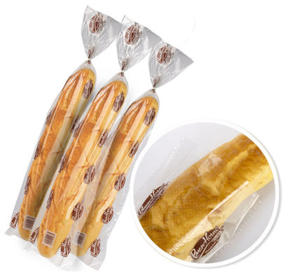 Kemasan Plastik FDA PE Untuk Roti Baguette 60-300 Mikron