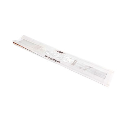 580 * 100 * 40mm Kraft Paper Baguette Bread Packaging Bag Dengan Jendela Tengah