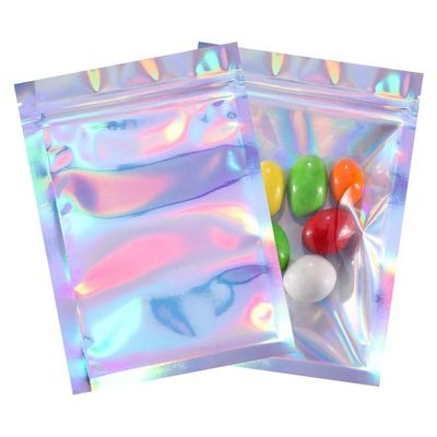Kemasan Kantong  yang Didukung Perak VMPET Clear Front Mylar Bags