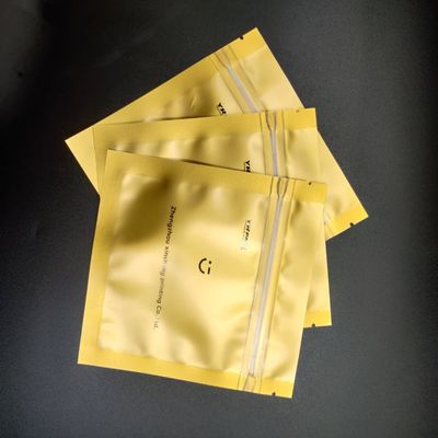 Zipper Resealable Stand Up Pouches Kemasan Kantong Camilan Kacang Cetak Kustom Nu