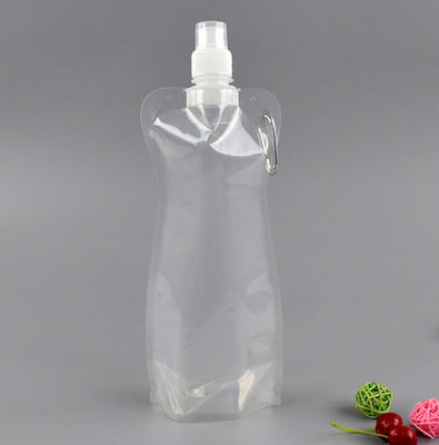 CMYK 150 Micron Custom Printed Drink Pouches Bag Ukuran 500ml 400ml
