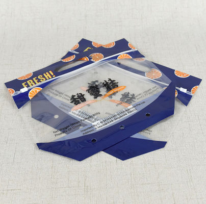 Promosi Bopp Plastic Zipper Food Packaging Bag Pouch Side Gusset Untuk Sayuran Buah