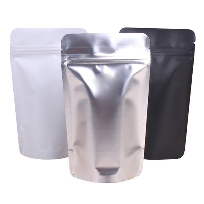 Zipper Lock Self Supporting BOPP Coffee Pouch Packaging Dengan Valve