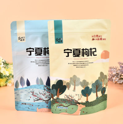 Kemasan Makanan Plastik FPB Laminated Printed Pouch 30-200 Mikron Non Kebocoran