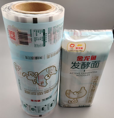 OEM ODM Makanan Kemasan Plastik Film Roll Gravure Printing Untuk Mie Kering Instan