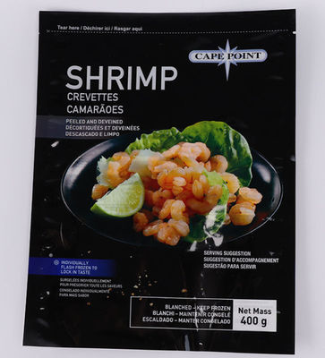 Dicetak ISO 22000 Vacuum Nylon Food Packaging Bag Untuk Daging Beku Dan Makanan Laut