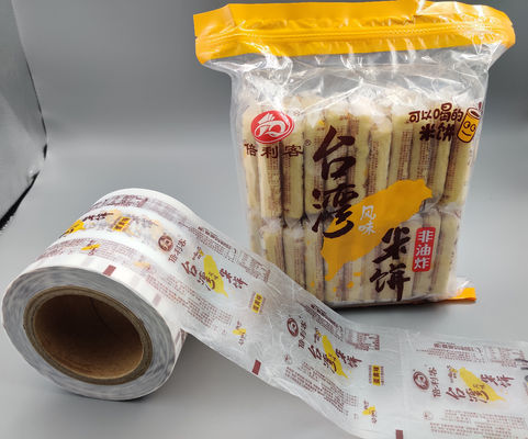 MOPP Printed Packaging Roll Kapasitas 50-500g Dicetak Film Kemasan Fleksibel