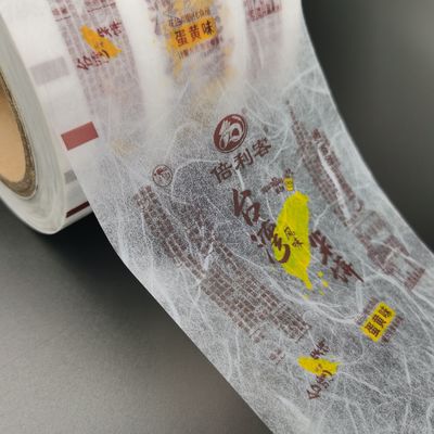 Bukti Kelembaban Buram LDPE Plastik Dicetak Kemasan Gulungan Laminasi Fleksibel