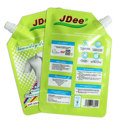 BOPP Liquid Laundry Detergent Pouch Kemasan Kantong Plastik 50-200 Mikron