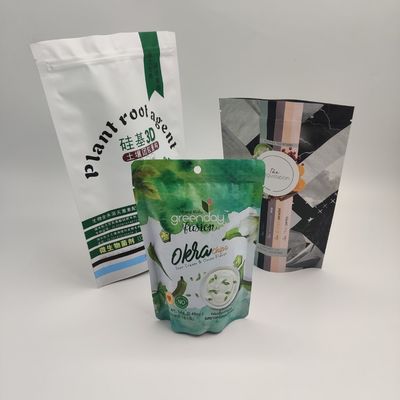 Kosmetik Aluminium Foil Packaging Bags Resealable Smell Proof Kapasitas 1Kg