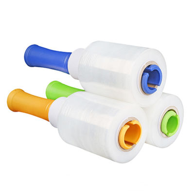 1-3 inci LLDPE Stretch Film 3920109090 Film bungkus palet Kelembaban Bukti Dengan Pegangan