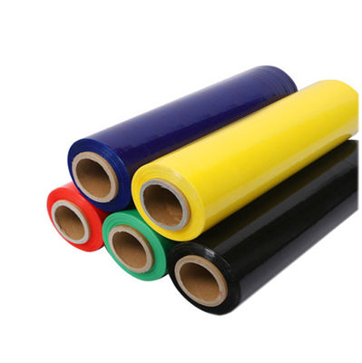 LLDPE Packaging Cling Film Polyethylene Wrapping Film Untuk Mesin Pembungkus Pallet