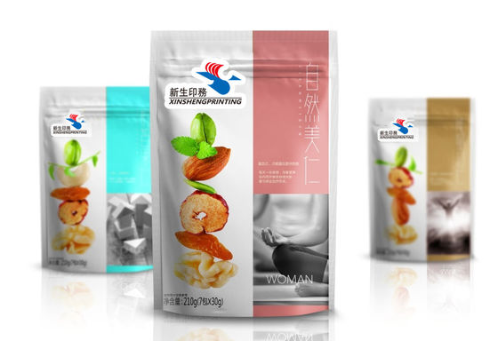 Tas Kemasan Permen Tebal 0.4mm Self Adhesive Aluminium Pouch Packaging