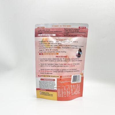 Tas Aluminium Foil Segel Panas Kantong Ritsleting Atas yang Dapat Didaur Ulang
