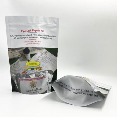 Standing Laminated Zipper Packaging Pouch Non Ketene Untuk Belanja