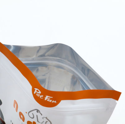 Digital Printing 1lb Reasealable Stand Up Mylar Bags Untuk Makanan Anjing Kucing