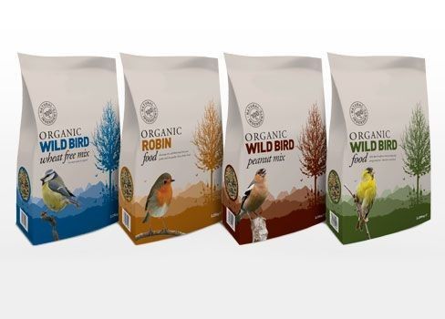 Kustom Rotogravure Printing VMPET Bird Seed Packaging Bag 750g